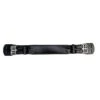 Silverleaf Padded Dressage Girth With Double Elastic Ends - Black -Equestrian Supplies Sale 313032 800 800