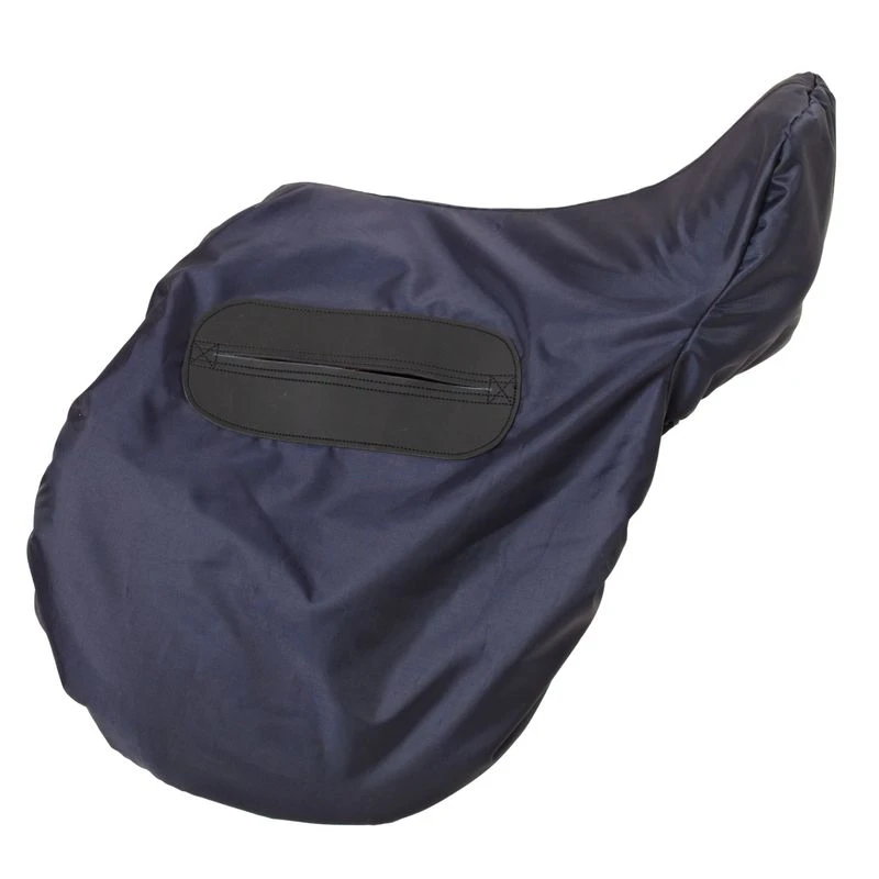 Equi-Essentials Close Contact No-Scuff Saddle Cover - Navy 3 Equi-Essentials Close Contact No-Scuff Saddle Cover - Navy