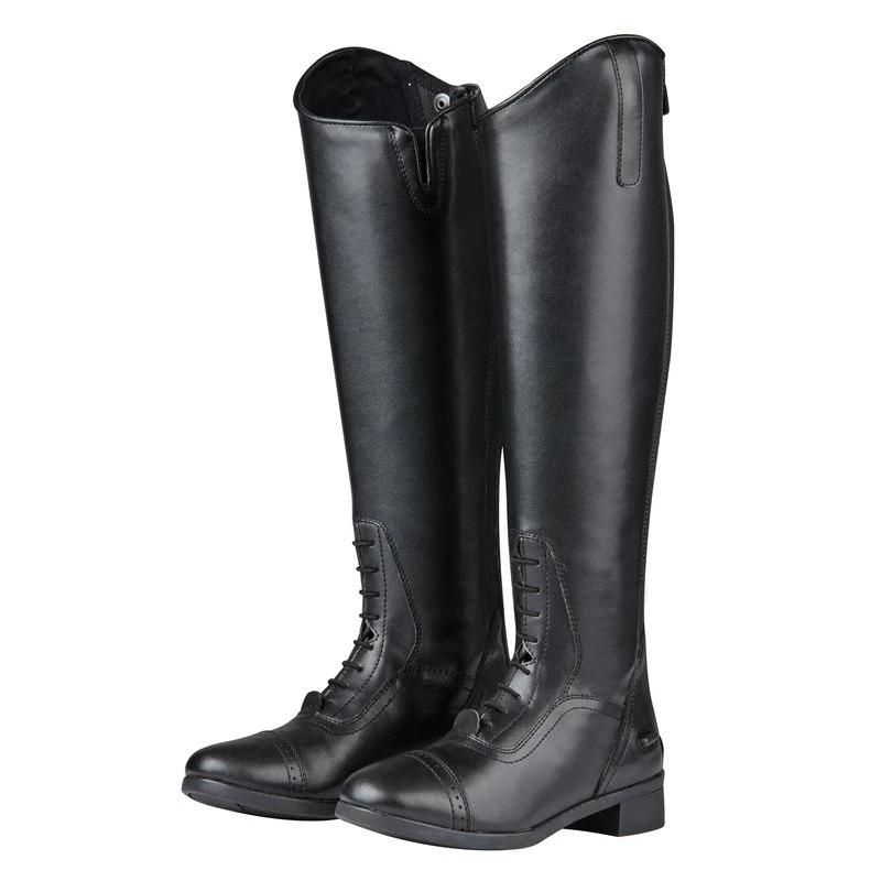Saxon Women's Syntovia Tall Field Boots - Black 3 Saxon Women's Syntovia Tall Field Boots - Black