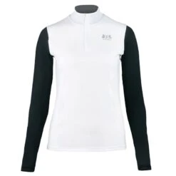 B Vertigo Women's Iris Long Sleeve Shirt - White -Equestrian Supplies Sale 381553 800 800
