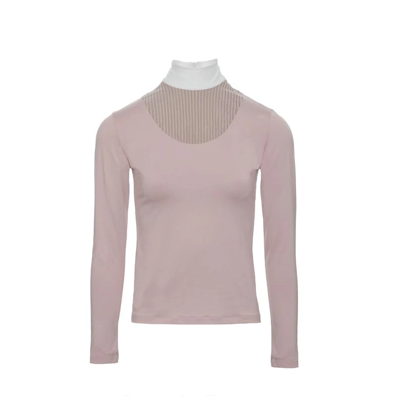 Horseware Women's Lisa Technical Long Sleeve Competition Shirt - Blush 4 Horseware Women's Lisa Technical Long Sleeve Competition Shirt - Blush - Image 2
