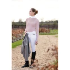 Horseware Women's Lisa Technical Long Sleeve Competition Shirt - Blush 9 Horseware Women's Lisa Technical Long Sleeve Competition Shirt - Blush -Equestrian Supplies Sale 398416 800 800