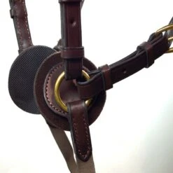 Nunn Finer 5-Way Hunting Breastplate With Elastic - Havana/Zinc -Equestrian Supplies Sale 402813 800 800