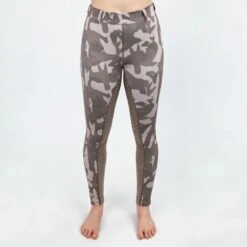 Irideon Kids' Horsehead Camo Tights - Brindle