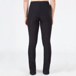 Irideon Women's Power Stretch Knee Patch Boot Cut Tights - Black 7 Irideon Women's Power Stretch Knee Patch Boot Cut Tights - Black -Equestrian Supplies Sale 404497 800 800