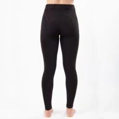 Irideon Kids' Issential Capriole Knee Patch Tights - Black -Equestrian Supplies Sale 405499 800 800