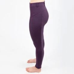 Irideon Women's Thermasoft Full Seat Breeches - Aubergine