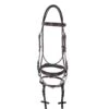 Nunn Finer Galway Flash Bridle - Havana/Zinc -Equestrian Supplies Sale 407482 800 800
