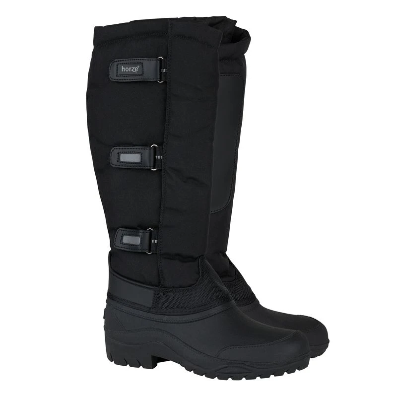 Horze Kids' Polar Thermo Boots - Black 3 Horze Kids' Polar Thermo Boots - Black