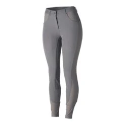 Horze Women's Limited Edition Saphira Ventilated Full Seat Breeches - Silver Scone -Equestrian Supplies Sale 416323 800 800