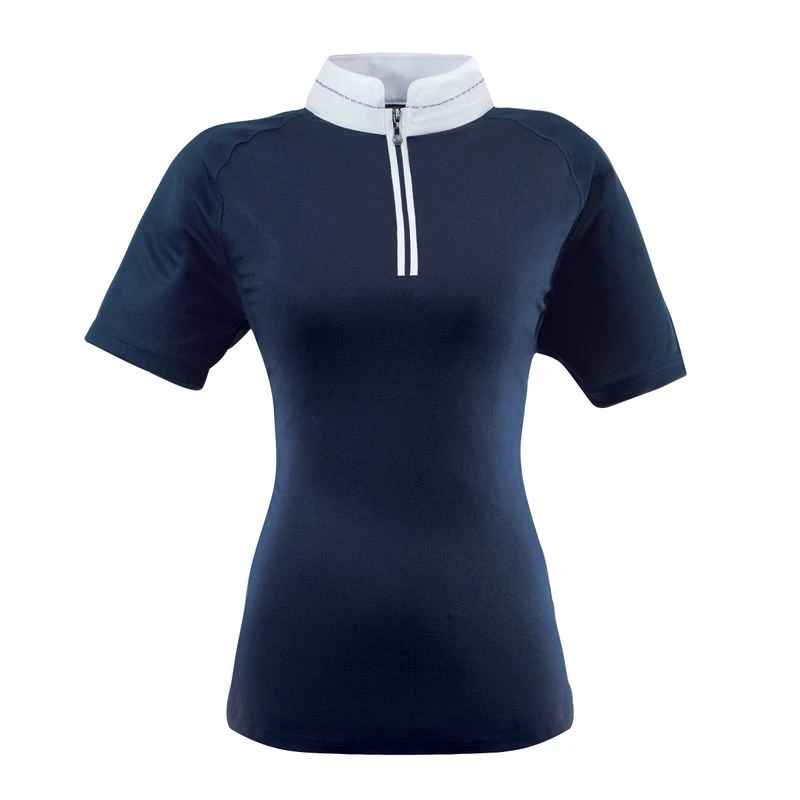 Ovation Women's Elegance Sparkle Show Shirt - Navy 3 Ovation Women's Elegance Sparkle Show Shirt - Navy