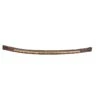 Harmohn Kraft Brass Clincher Browband - Oakbark -Equestrian Supplies Sale 422716 800 800