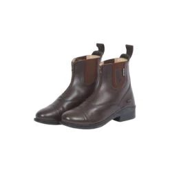 Dublin Women's Evolution Zip Front Paddock Boots - Brown -Equestrian Supplies Sale 443174 800 800