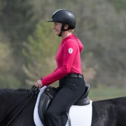 Irideon Women's AirTech Hoodie - Cerise -Equestrian Supplies Sale 449062 800 800