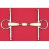 Happy Mouth Bits Double Jointed Roller Full Cheek - Stainless Steel -Equestrian Supplies Sale 451519 800 800