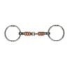 Korsteel Stainless Steel Jointed Gag W/Large Copper Rollers -Equestrian Supplies Sale 451684 800 800