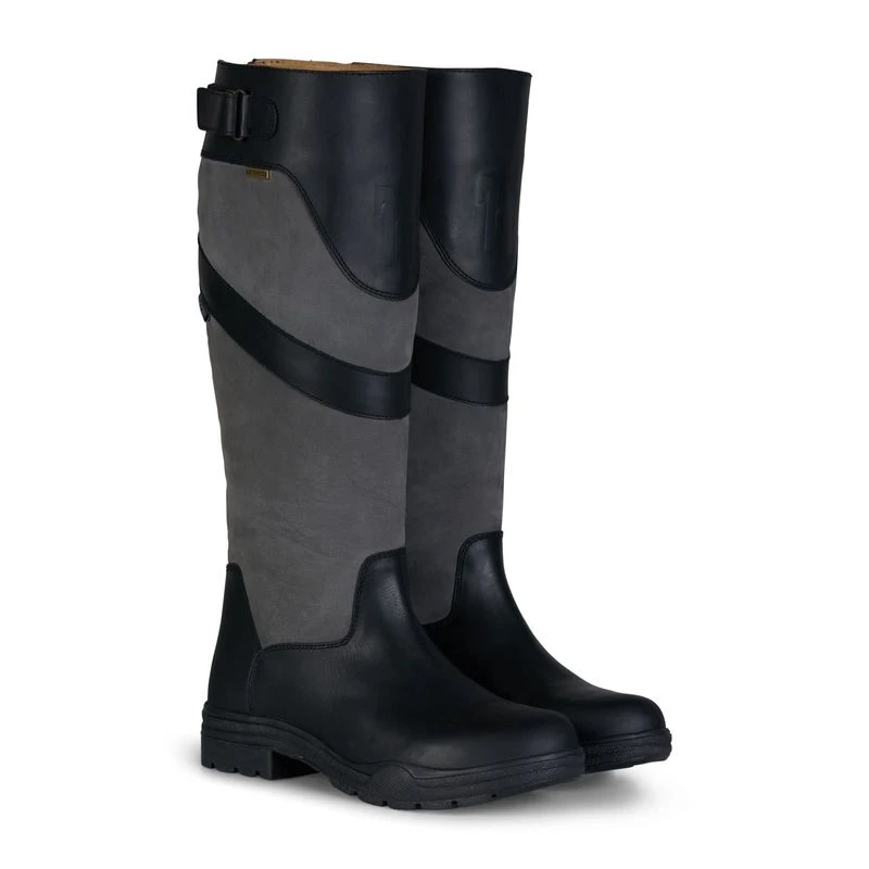 Horze Waterford Country Boots - Black/Grey 3 Horze Waterford Country Boots - Black/Grey