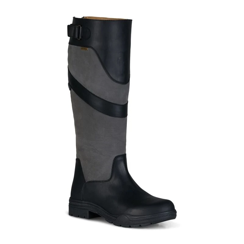 Horze Waterford Country Boots - Black/Grey 6 Horze Waterford Country Boots - Black/Grey - Image 4