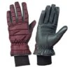 Ovation Women's Elegant Rider Winter Gloves - Burgundy -Equestrian Supplies Sale 466390 800 800