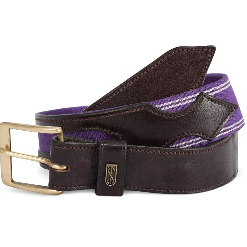 Tredstep Flex Belt - Havana Brown/Violet 3 Tredstep Flex Belt - Havana Brown/Violet