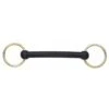 Shires Rubber Covered Overcheck Bradoon - Black -Equestrian Supplies Sale 471316 800 800
