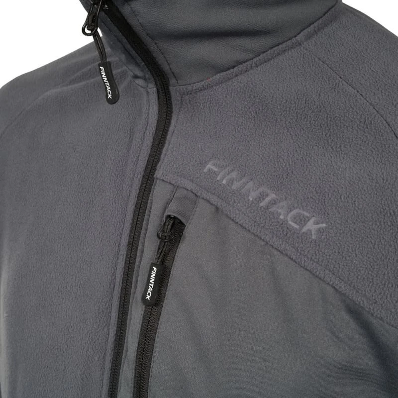 Finntack Pro Fleece Jacket - Dark Grey 4 Finntack Pro Fleece Jacket - Dark Grey - Image 2