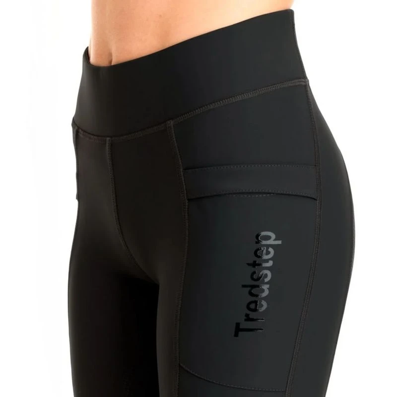 Tredstep Women's Allegro Sport Compression Tights - Black 5 Tredstep Women's Allegro Sport Compression Tights - Black - Image 3
