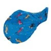 Centaur Pony Print Saddle Cover - Blue Pony Print -Equestrian Supplies Sale 484927 800 800