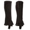 Perri's Suede Zipper Half Chaps - Black -Equestrian Supplies Sale 502991 800 800