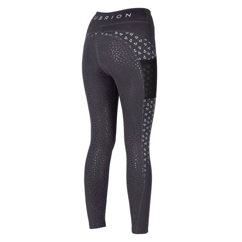 Shires Aubrion Women's Coombe Riding Tights - Reflective 4 Shires Aubrion Women's Coombe Riding Tights - Reflective - Image 2