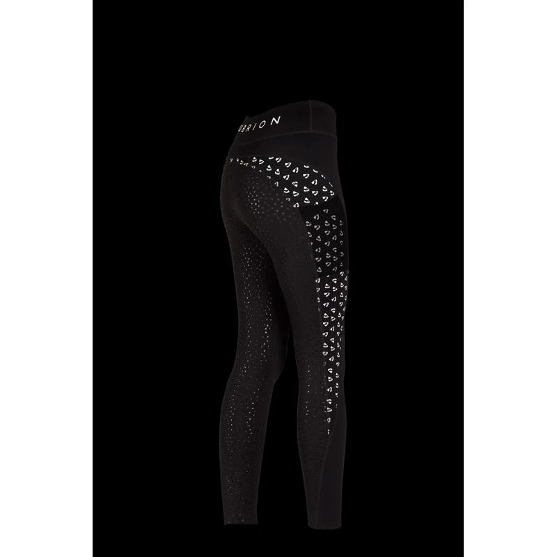 Shires Aubrion Women's Coombe Riding Tights - Reflective 5 Shires Aubrion Women's Coombe Riding Tights - Reflective - Image 3