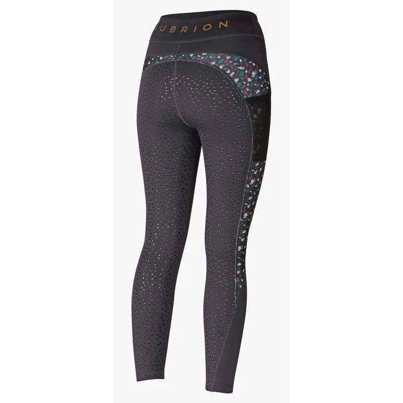 Shires Aubrion Kids' Coombe Riding Tights - Brush Stroke 5 Shires Aubrion Kids' Coombe Riding Tights - Brush Stroke - Image 3