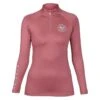 Shires Aubrion Women's Newbury Long Sleeve Sun Shirt - Dusky Pink 1 Shires Aubrion Women's Newbury Long Sleeve Sun Shirt - Dusky Pink -Equestrian Supplies Sale 514039 800 800