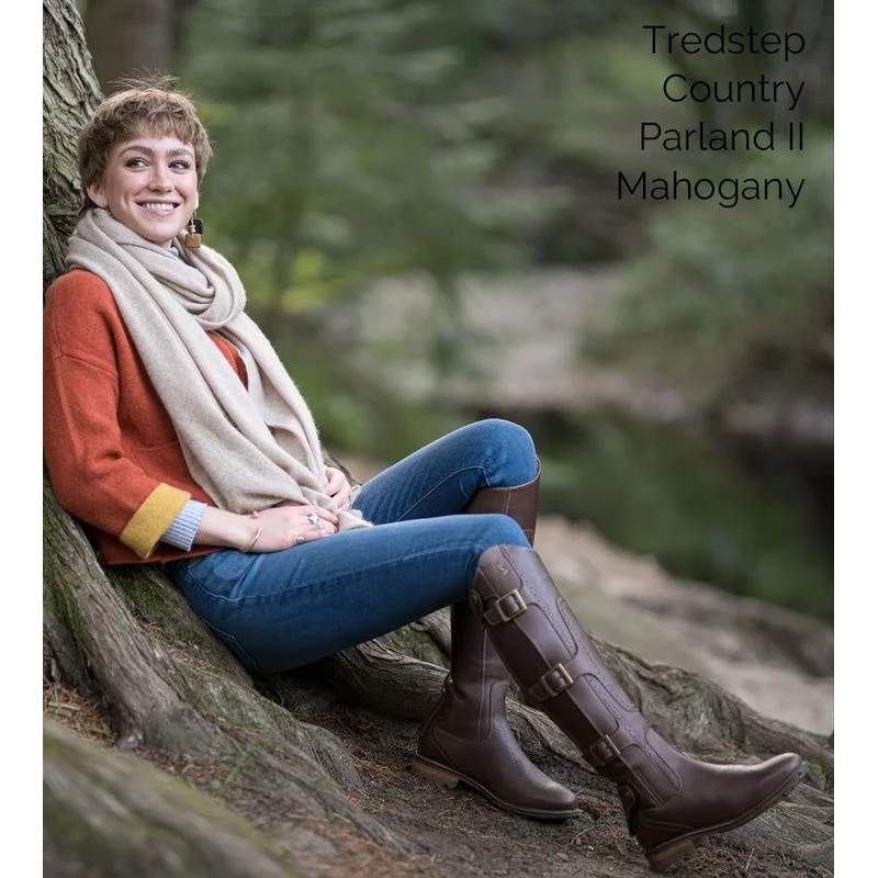 Tredstep Parkland II Tall Country Boot - Mahogany 4 Tredstep Parkland II Tall Country Boot - Mahogany - Image 2
