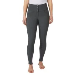 Horze Women's Desiree Full Seat Breeches - Charcoal Grey -Equestrian Supplies Sale 530616 800 800