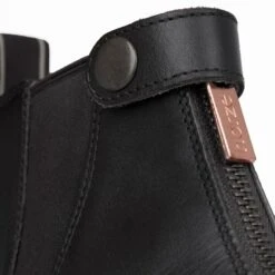 Horze Women's Rose Front Zip Paddock Boots - Black -Equestrian Supplies Sale 533626 800 800