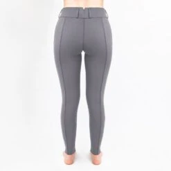 Irideon Kids' Radiant Half Seat Utility Tights - Dove Grey -Equestrian Supplies Sale 540127 800 800
