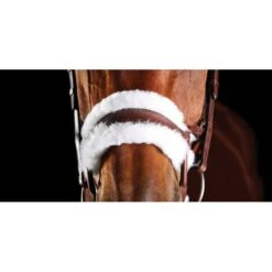 Collegiate Comfitec Sheepskin Bridle - Brown -Equestrian Supplies Sale 540547 800 800