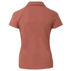 Horze Women's Ciandra V-Neck Technical Training Shirt - Light Mahogany -Equestrian Supplies Sale 541928 800 800