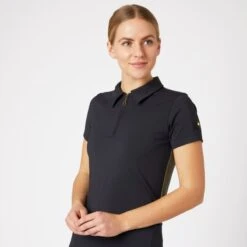 Horze Women's Sagira Breathable Quick Dry Training Shirt - Dark Navy -Equestrian Supplies Sale 543456 800 800
