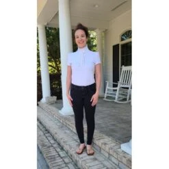 FITS Women's Ruffles II Show Shirt - White -Equestrian Supplies Sale 545688 800 800