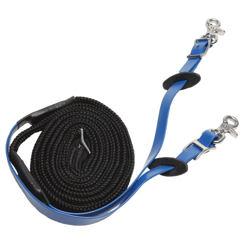 Zilco Woven Endurance Reins - Royal Blue 3 Zilco Woven Endurance Reins - Royal Blue