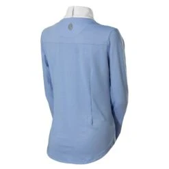 Equinavia Women's Martha Long Sleeved Show Shirt - Light Blue/White -Equestrian Supplies Sale 552253 800 800