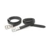 Shires Adelfia Grand Prix Stirrup Leathers - Black -Equestrian Supplies Sale 554318 800 800