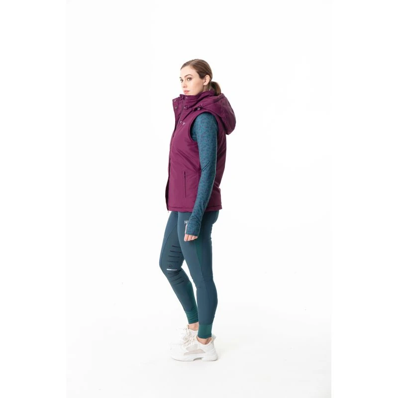 Horseware Equi Eco Technical Gilet - Beetroot Purple 4 Horseware Equi Eco Technical Gilet - Beetroot Purple - Image 2