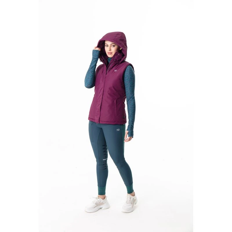 Horseware Equi Eco Technical Gilet - Beetroot Purple 5 Horseware Equi Eco Technical Gilet - Beetroot Purple - Image 3