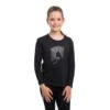 Cavalliera Kids' Jumping Star Long Sleeve Cotton Top - Black -Equestrian Supplies Sale 559082 800 800