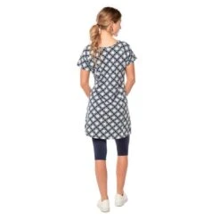 EQL Women's Everyday Tunic Dress - Indigo Tiles -Equestrian Supplies Sale 566142 800 800