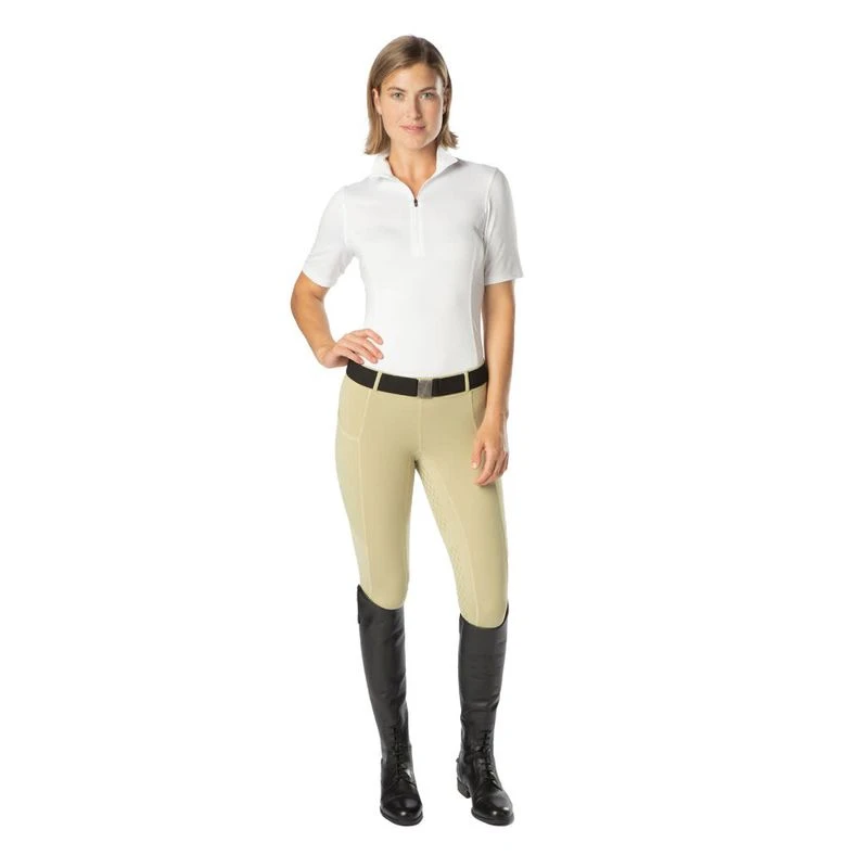 Kerrits Women's Ice Fil Full Seat Tech Tights - Tan 5 Kerrits Women's Ice Fil Full Seat Tech Tights - Tan - Image 3