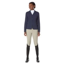 Kerrits Women's Stretch Competitor Koat 3 Snap - Navy -Equestrian Supplies Sale 569415 800 800